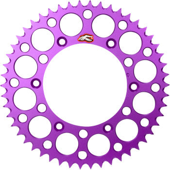 RENTHAL Ultralight Rear Sprocket - 50 Tooth - Purple - Suzuki
