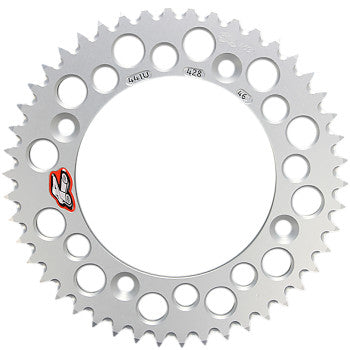 RENTHAL Ultralight Rear Sprocket - 46 Tooth - Silver - Gas Gas/Husqvarna/KTM