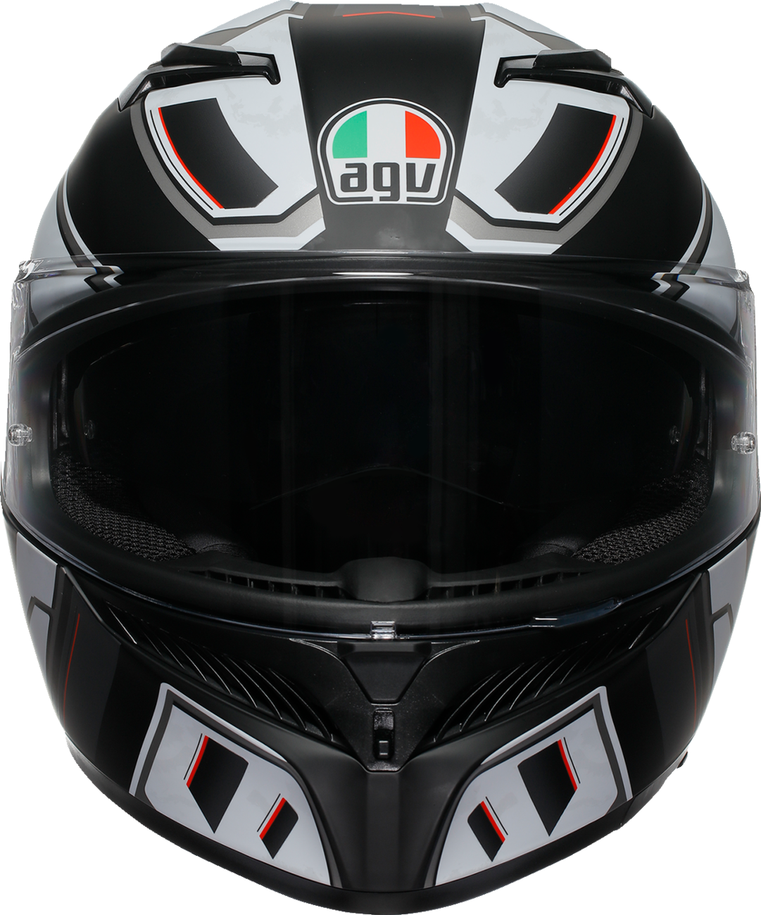 AGV K3 Rivia Matte Black/White Helmet