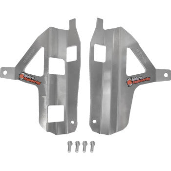 Moose Offroad Radiator Braces Radiator Braces - Silver- Yamaha