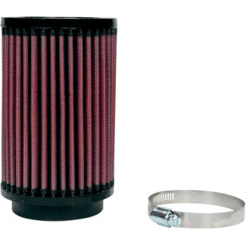 K & N Universal Clamp-On Air Filter - Centered