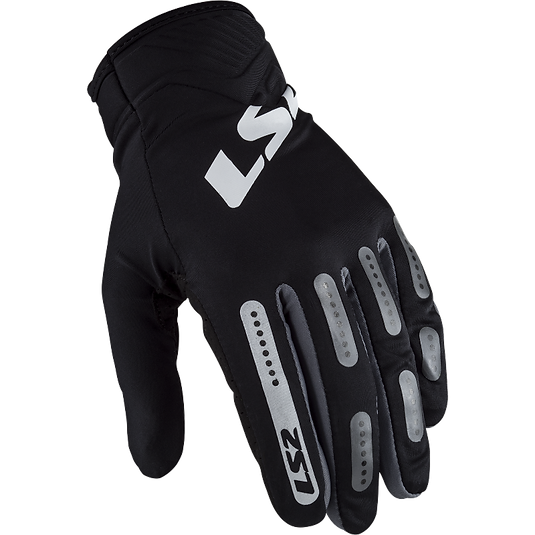 LS2 BEND - BLACK/GRAY - Men's Touring Glove