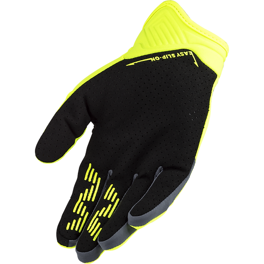 LS2 BEND - HI-VIS/GRAY - Men's Touring Glove