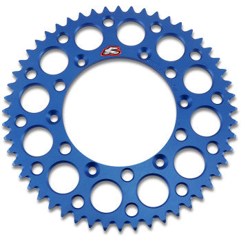 RENTHAL Ultralight Rear Sprocket - Aluminum - 52 Tooth - Blue - Yamaha