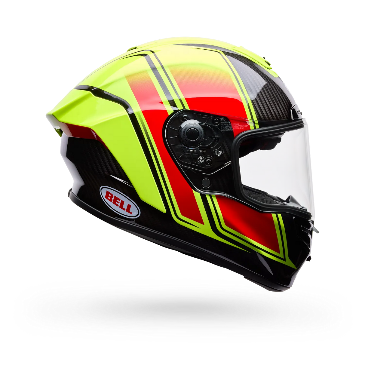 Bell Race Star DLX Flex Yellow Grid Helmet