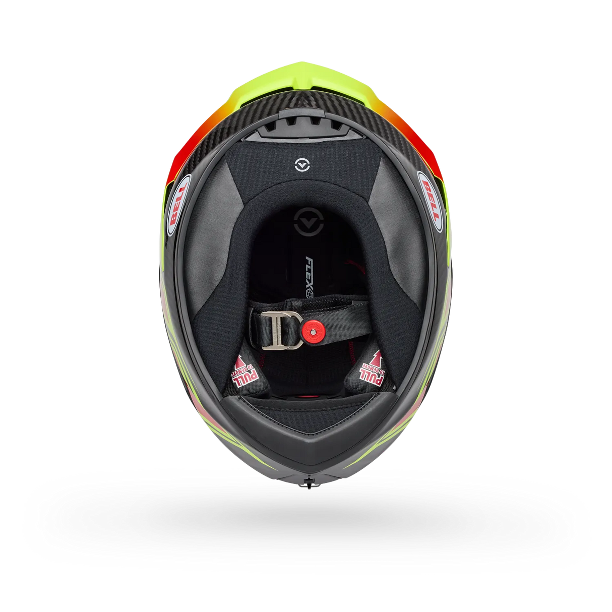 Bell Race Star DLX Flex Yellow Grid Helmet
