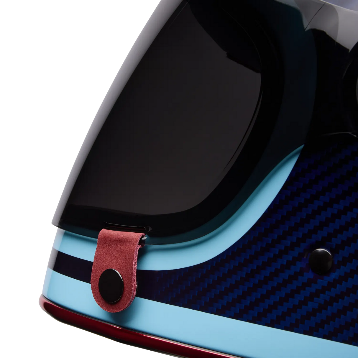 Bell Bullitt GT Carbon Blue Helmet