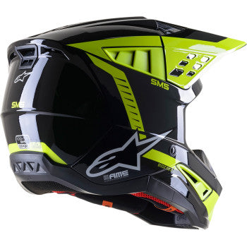 ALPINESTARS SM5 HELMET-BEAM Black/Gray/Yellow