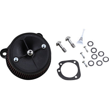 S&S Cycle Super Stock™ Stealth Air Cleaner Kit - Black - Harley-Davidson