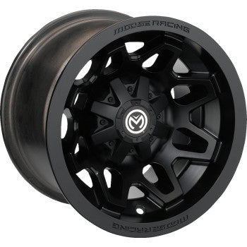 Moose Offroad 416X Wheel Front - Black - 12x7 - 4/156 - 4+3