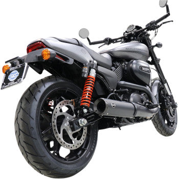 S&S Cycle Grand National Slip-On Muffler - Ceramic Black