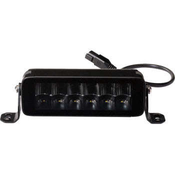 Moose Offroad Black-Out Series Light Bar Light Bar - LED - 7" - Black