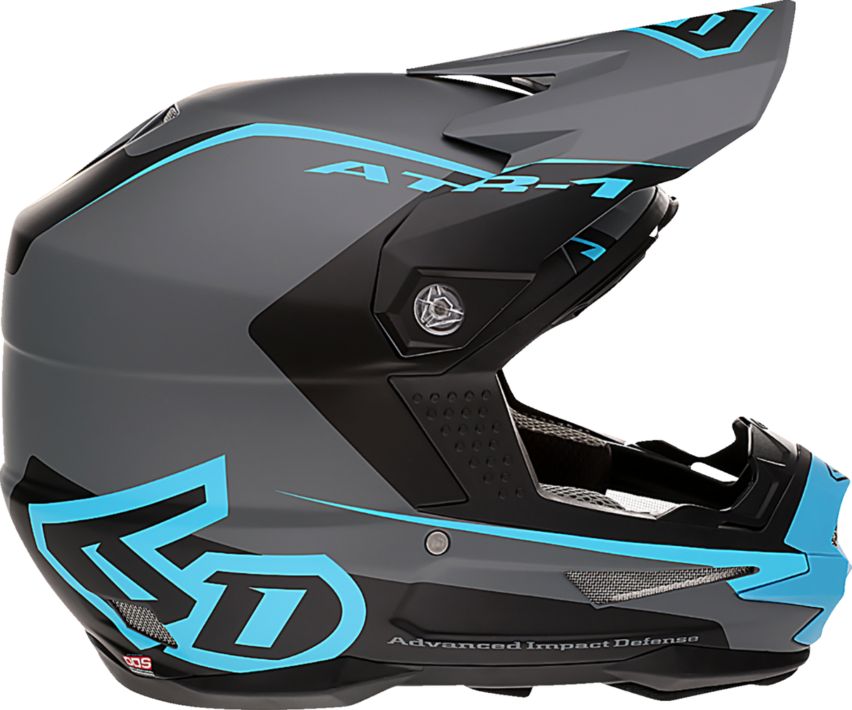 ATR-1 Stealth Cyan Helmet