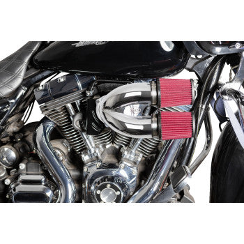 S&S Cycle Tuned Induction Air Cleaner Kit - Chrome