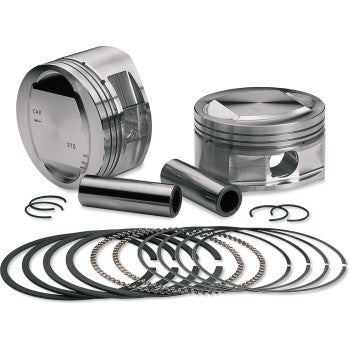 S&S Cycle Piston Kit - For 95" Big Bore Kit - 3.875" - Standard