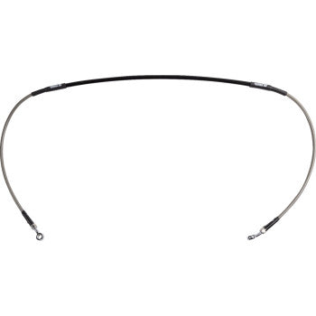 Moose Offroad Stainless Steel Braided Brake Line Brake Line - Stainless Steel