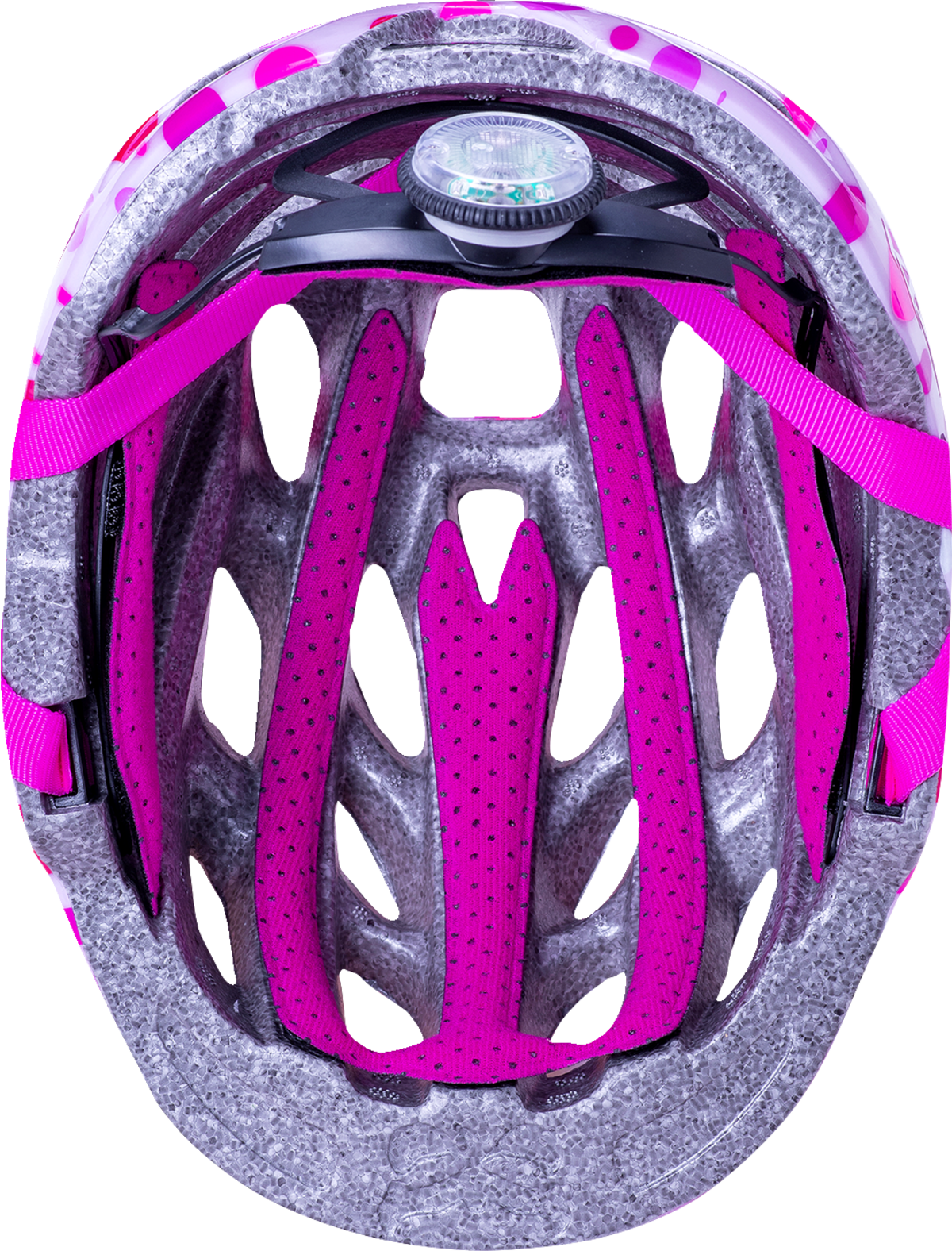 Child Chakra Lighted Confetti Bicycle Helmet