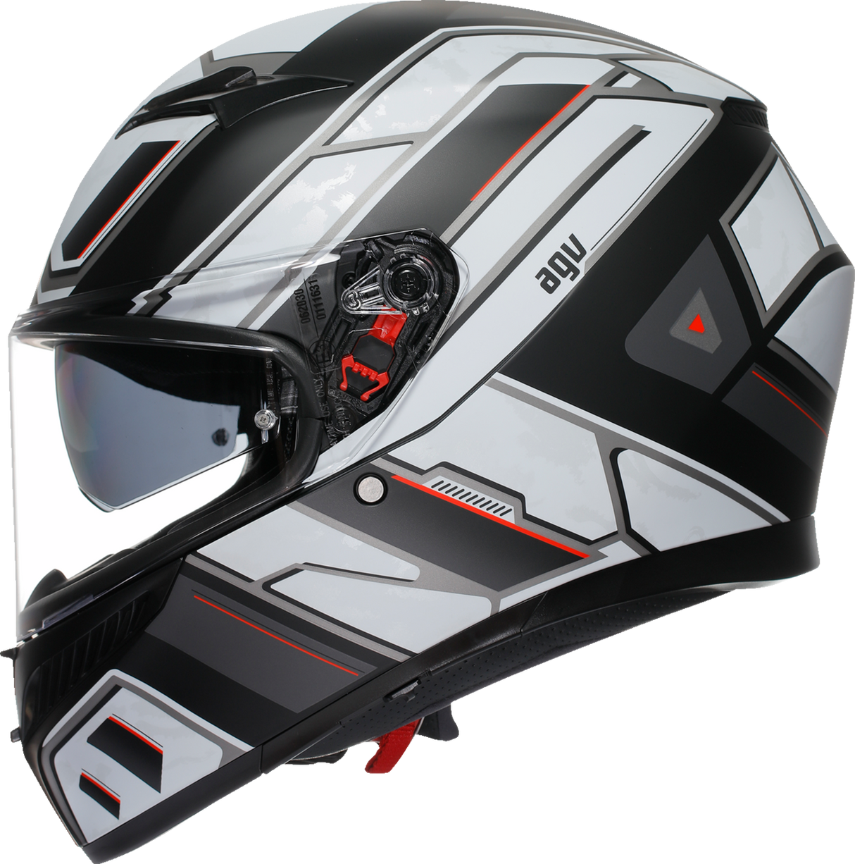 AGV K3 Rivia Matte Black/White Helmet