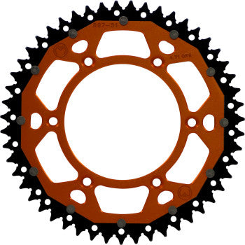 Moose Offroad Dual Sprocket Dual Sprocket - 51 Tooth - Orange - Husqvarna/Husaberg/KTM