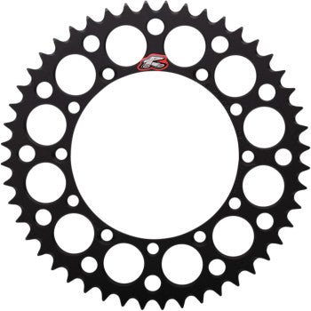 RENTHAL Ultralight Rear Sprocket - 48 Tooth - Black - Kawasaki