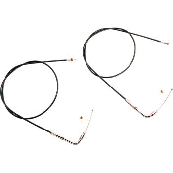 S&S Cycle Black Vinyl Throttle Cable - 42" - Black