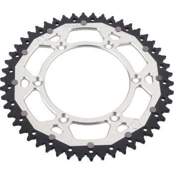 Moose Offroad Dual Sprocket Dual Sprocket - Silver - 50 Tooth