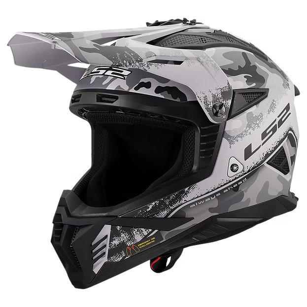 LS2 CARBINE - MATTE TONAL GRAY/BLACK - Gate II Helmet