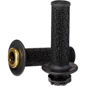 Moose Offroad 36 Series Lock-On Grips 36 Series Lock-On Grips - Black/Gold