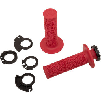 Moose Offroad 36 Series Lock-On Grips 36 Series Lock-On Grips - Red/Gold