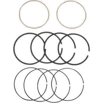 S&S Cycle Replacement Piston Rings - 3.875" - +0.005"