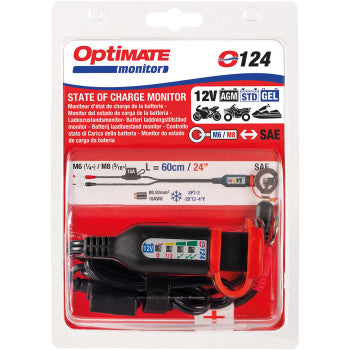Tecmate OptiMate™ Permanent Power Lead with Battery/Charge Status - 24"