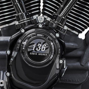 S&S Cycle MK136 Black Edition Engine - 550G Gear Drive - Oil Cooled - Race Only - M8 Touring