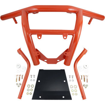 Moose Offroad Front Bumper Front Bumper - Red - Maverick