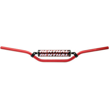 RENTHAL 7/8" Off-Road Handlebar — MX/RC/Enduro/Moto - Red
