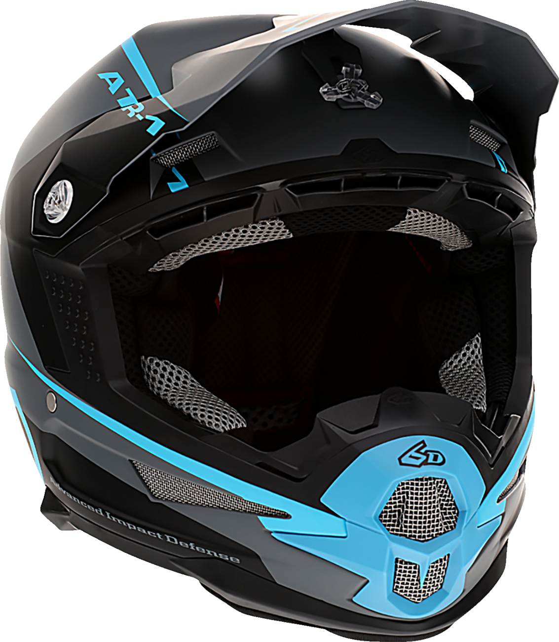 ATR-1 Stealth Cyan Helmet