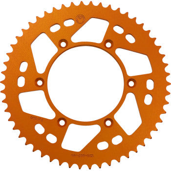 Moose Offroad Rear Aluminum Sprocket Rear Sprocket - Aluminum - 54 Tooth - Orange - Husaberg/Husqvarna/KTM