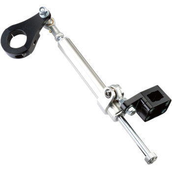 Moose Offroad 7-Way Steering Stabilizer — Rebuildable Steering Stabilizer - Black - 7-Way
