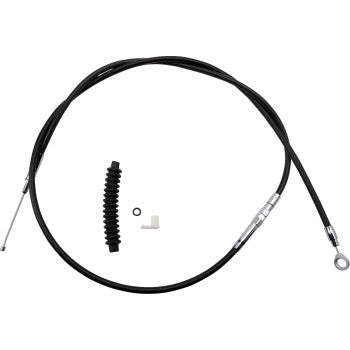 High-Efficiency Black Vinyl Clutch Cable