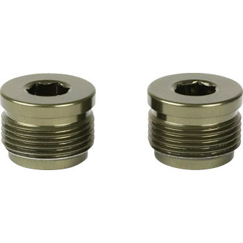 RENTHAL Revo-F Pedal End Caps - AluGold