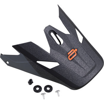 Arctiva Rise Black/Orange Helmet Visor Kit