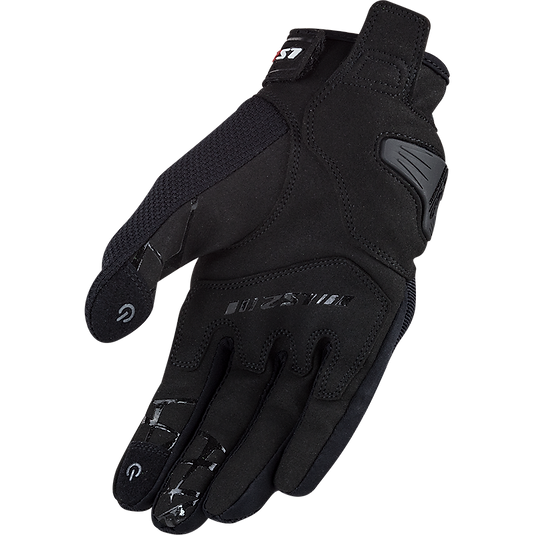 LS2 DART II - BLACK - Men's Touring Glove