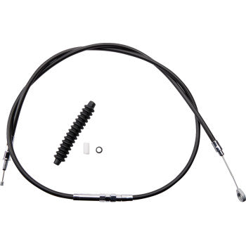 High-Efficiency Black Vinyl Clutch Cable
