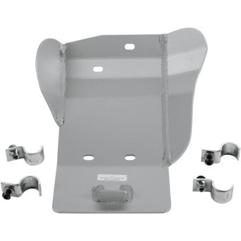 Moose Offroad Aluminum Skid Plate — Skid Plate Skid Plate - Silver - KTM