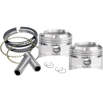 S&S Cycle Piston Kit - For 88"/93"/96" Super Stock® Heads - 3.625" - Standard