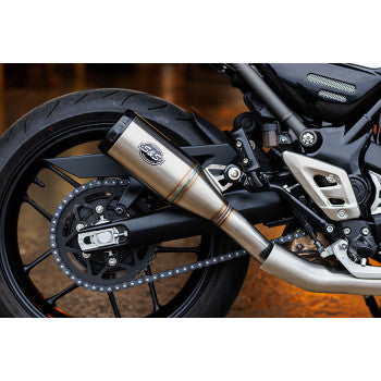 S&S Cycle Grand National Slip-On Muffler - Stainless Steel - Speed 400 & Scrambler 400