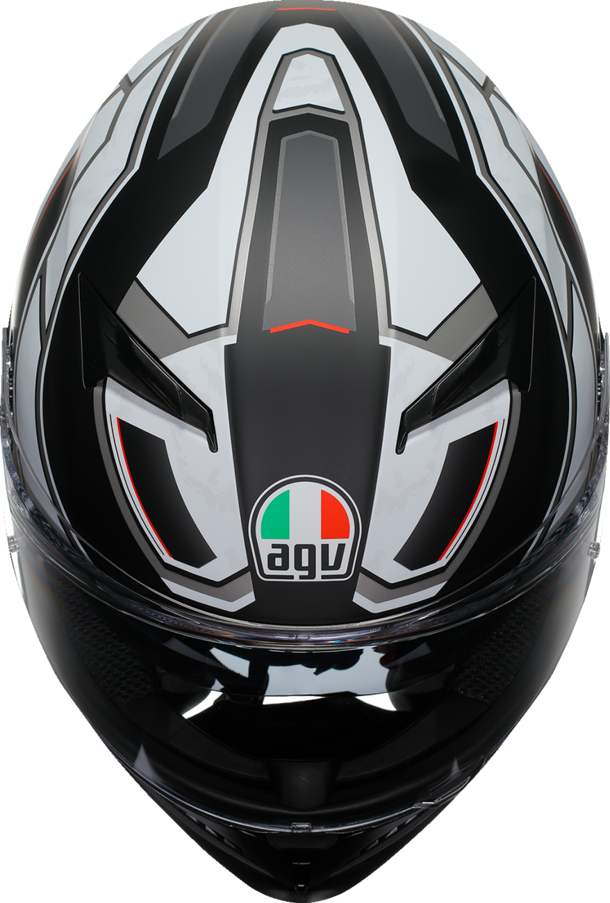 AGV K3 Rivia Matte Black/White Helmet