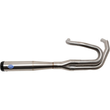 S&S Cycle 2-into-1 Superstreet Exhaust System - 50 State - M8 Softail - Stainless Steel