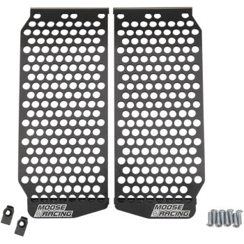 Moose Offroad Radiator Guards Radiator Guards - Black - Yamaha