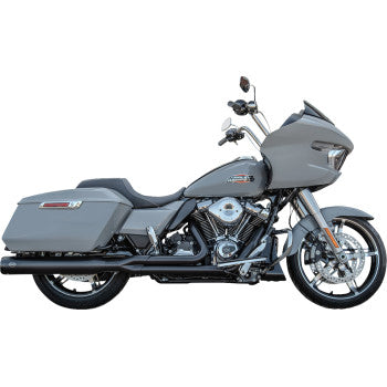 S&S Cycle 2-into-1 GNX Exhaust System - Race Only - Guardian Black - Touring