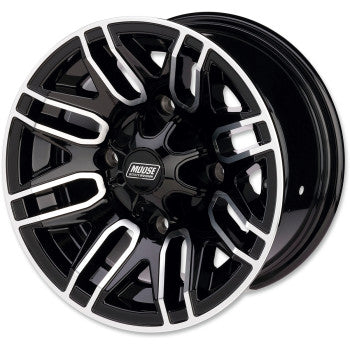 Moose Offroad 112X Wheel - Front - Black - 12x7 - 4/110 - 4+3